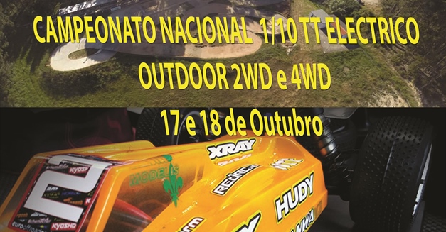 2ª PROVA CAMPEONATO NACIONAL 1/10 ELÉTRICO TT 2WD/4WD (ORTIGOSA - 17/18 OUTUBRO 2015)